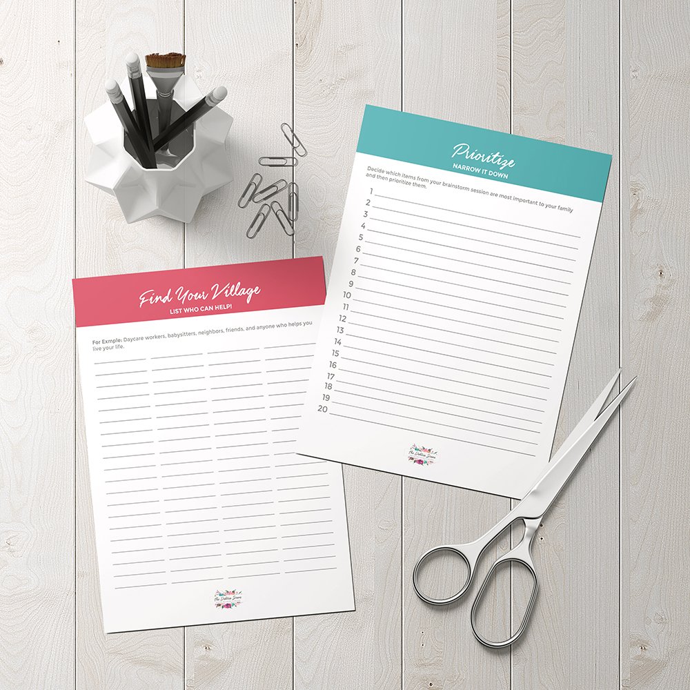 Dahlia Scene Worksheets 2